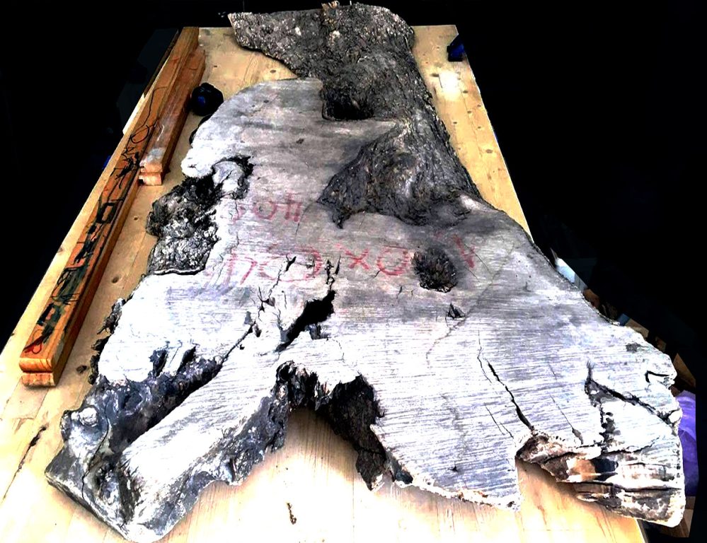 Πλάκα από ξύλο ελιάς ακατέργαστη